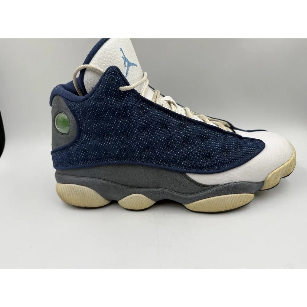 Jordan Air Jordan 13 Retro Flint White Blue Gray  High Top 2020 Men's size 10.5